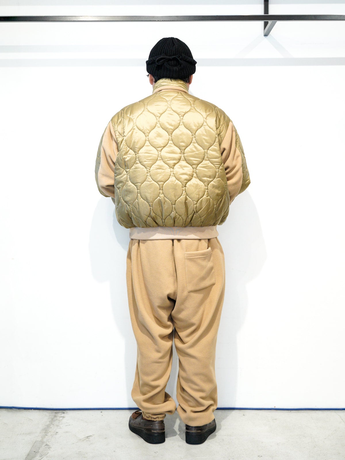 プリーツプリーズPLEATS PLEASE バイカラープリーツワイドパンツ