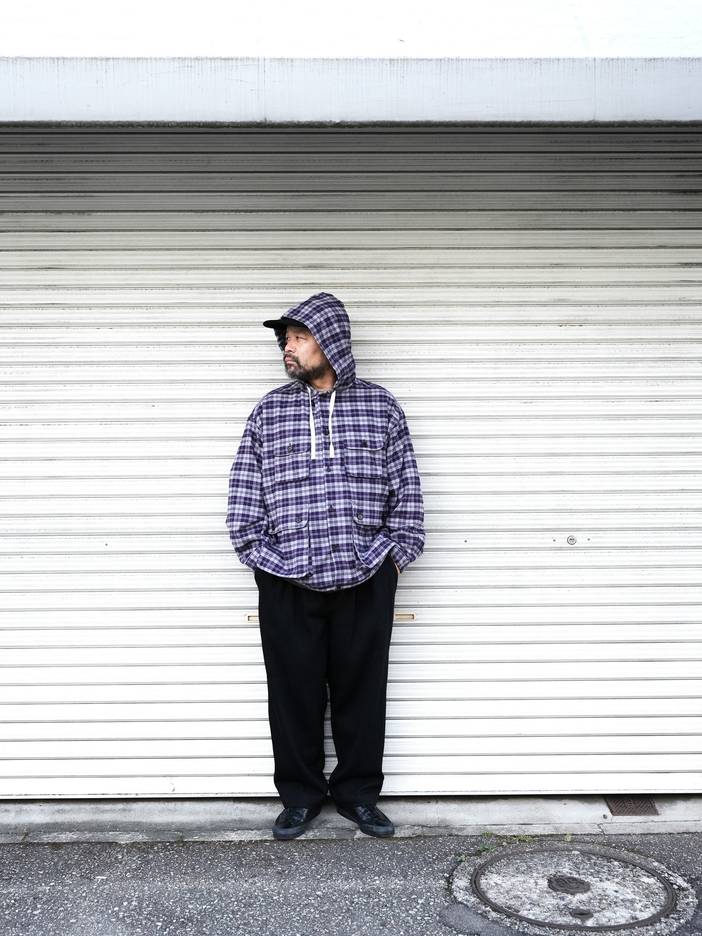 wonderland 23AW】HOODIE SHIRTS - Purple | Waynt Store