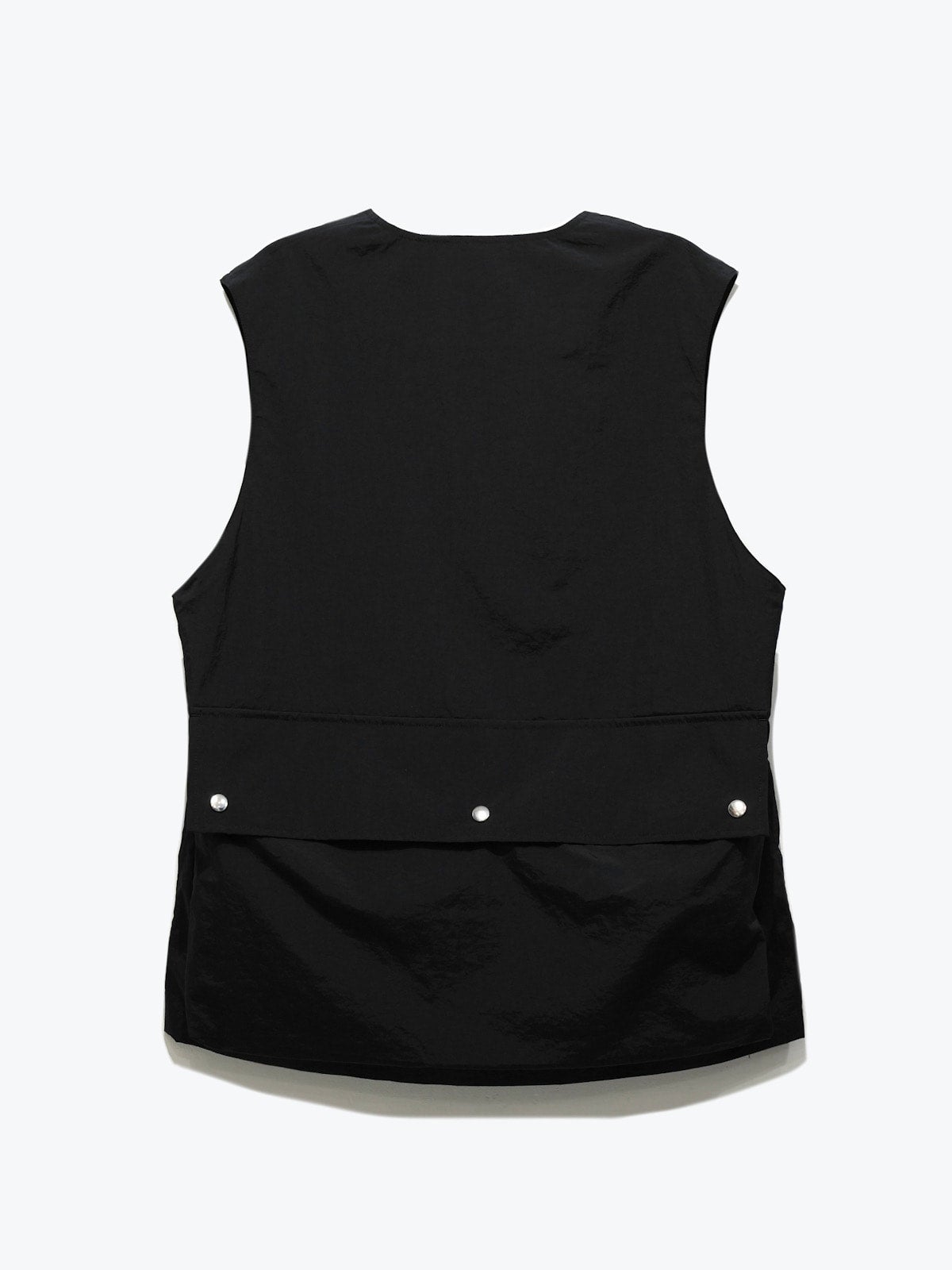 KEIMEN PRODUCTS 2023SS / NYLON VEST - Black | Waynt Store