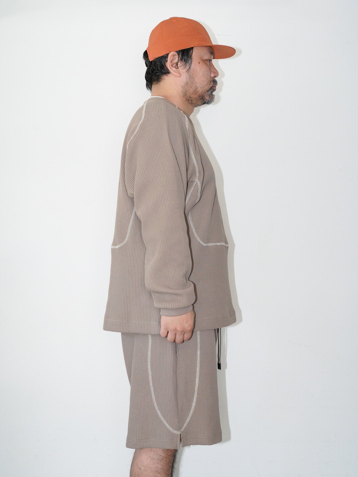 CABARET POVAL】2024 Spring/Summer 3rd Delivery / Fabien Waffle Top