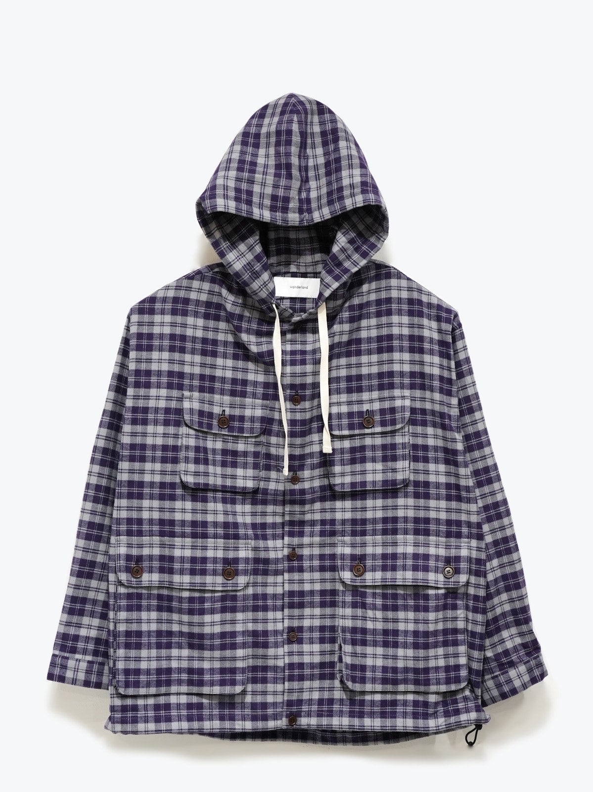 wonderland 23AW】HOODIE SHIRTS - Purple | Waynt Store