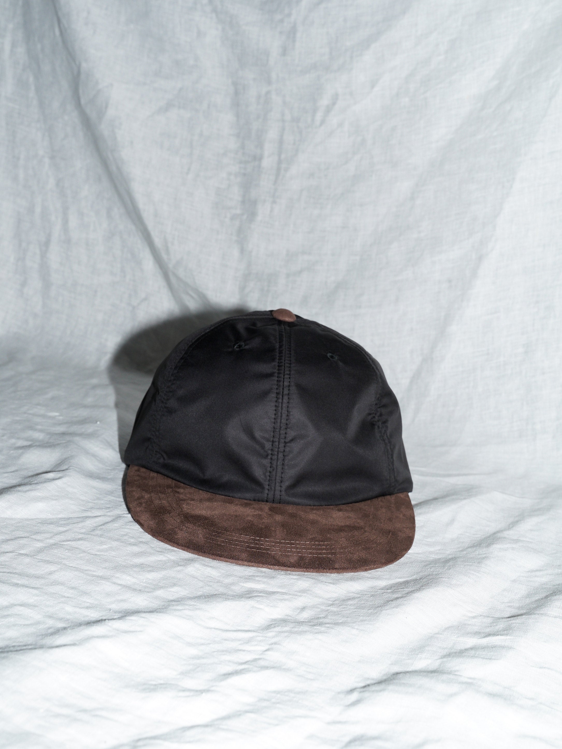 Waynt Store Exclusive / COMFORTABLE REASON別注 / Waynt 6panel Nylon Cap -  Black/Brown | Waynt Store