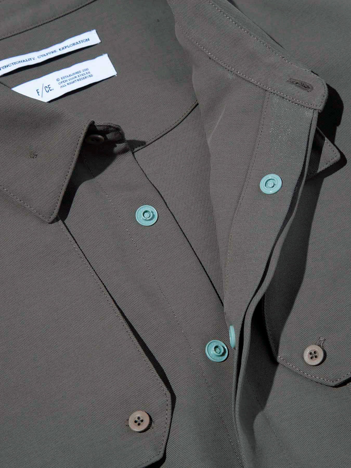 F/CE.】2023 A/W COLLECTION “Denmark” / TECH STRING SHIRT - Olive ...
