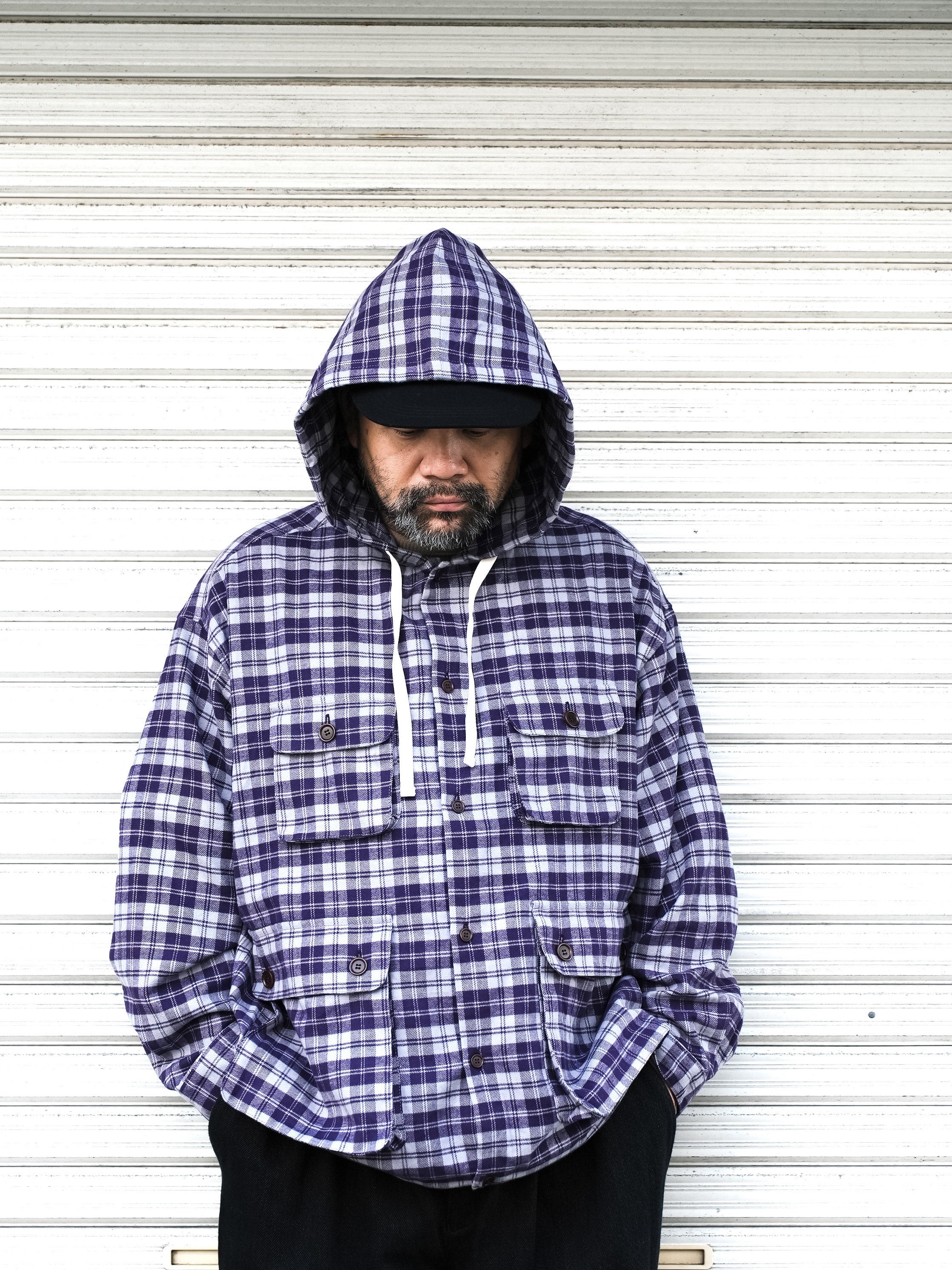 wonderland 23AW】HOODIE SHIRTS - Purple | Waynt Store 