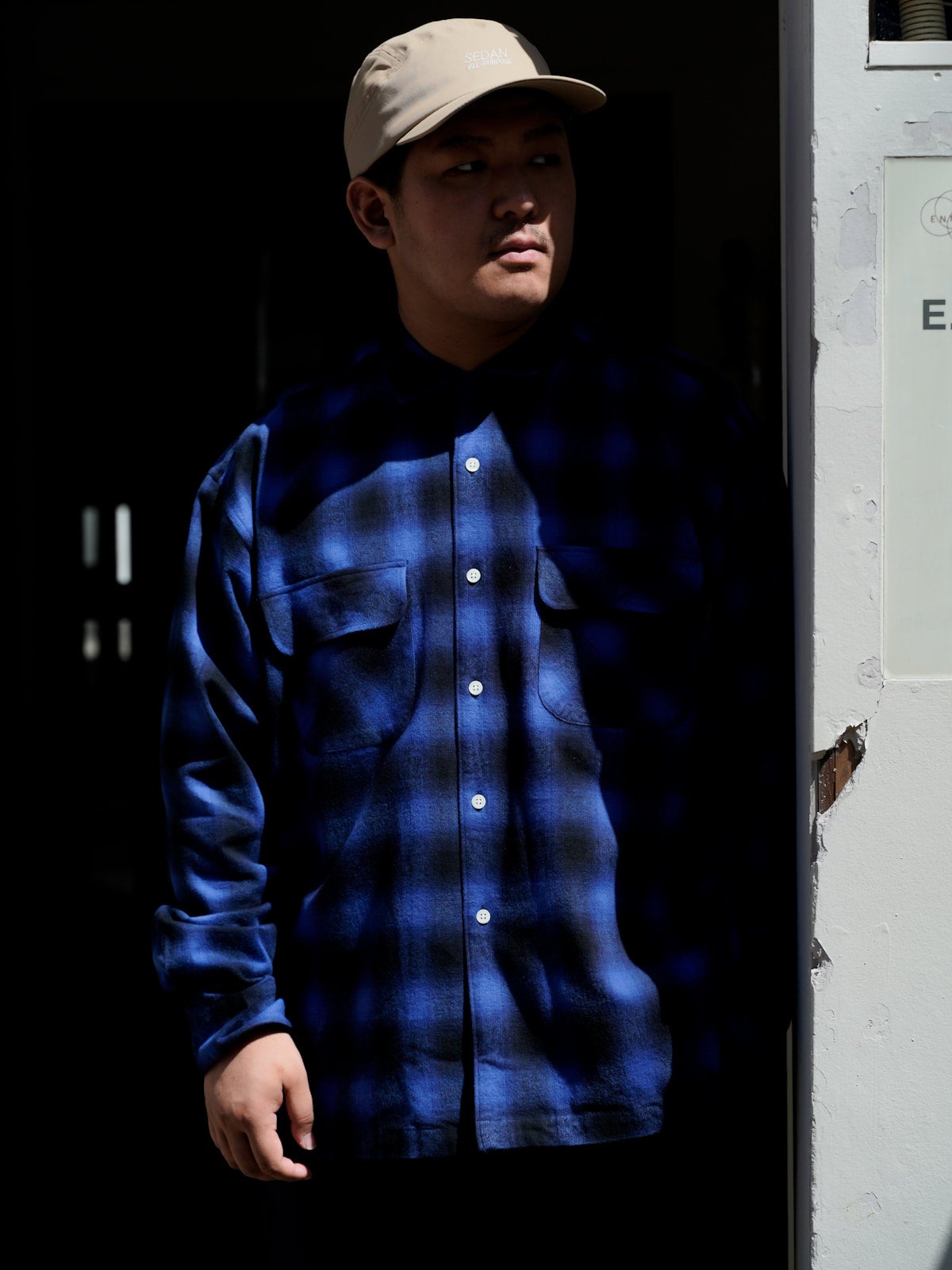 SEDAN ALL-PURPOSE】FW 2023 4th Delivery / BRUSHED OMBRE PLAID OPEN ...