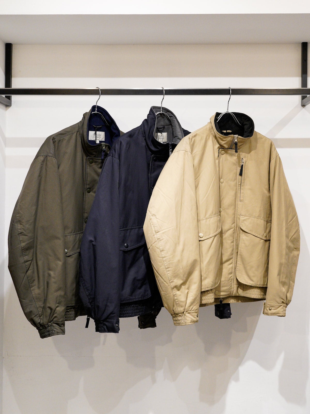 SEDAN ALL-PURPOSE】FW 2023 6th Delivery / FLEECE LINED JACKET - Khaki, Navy,  Olive | Waynt Store