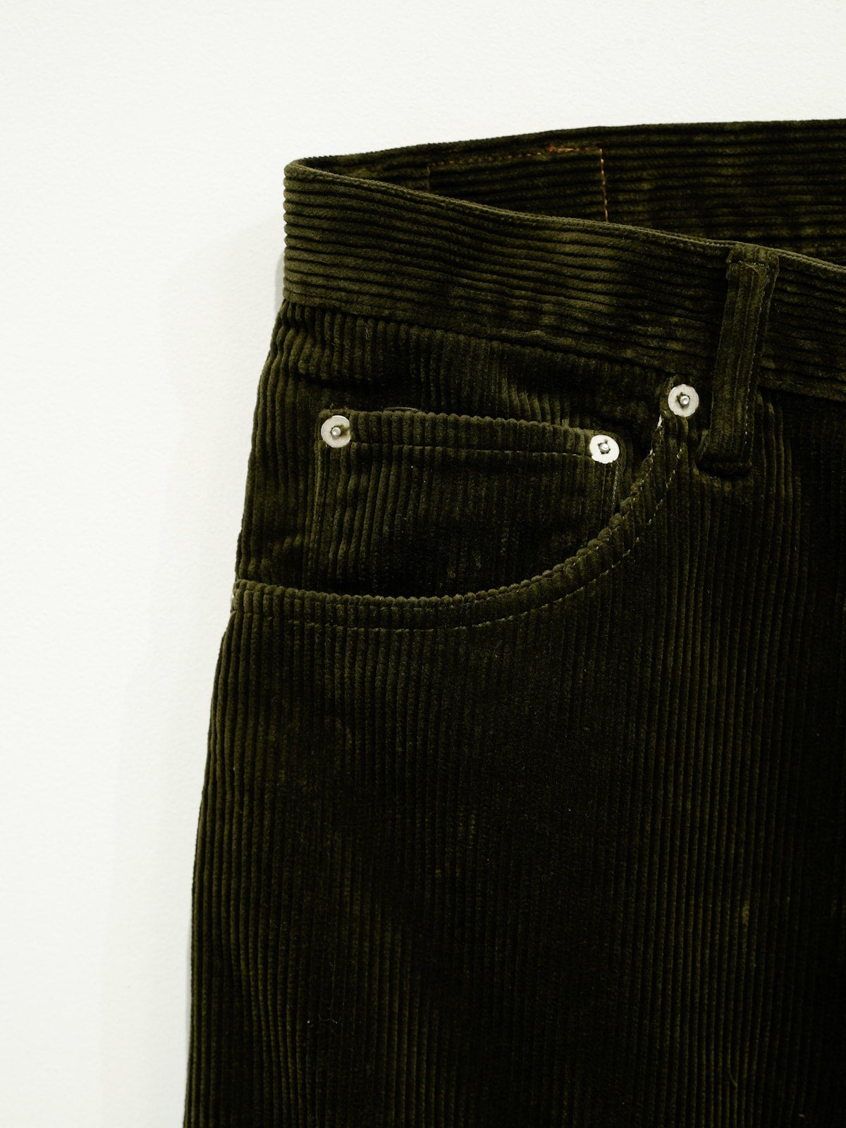 HATSKI 23FW】WIDE TAPERED CORDUROY - Brown, Olive | Waynt Store
