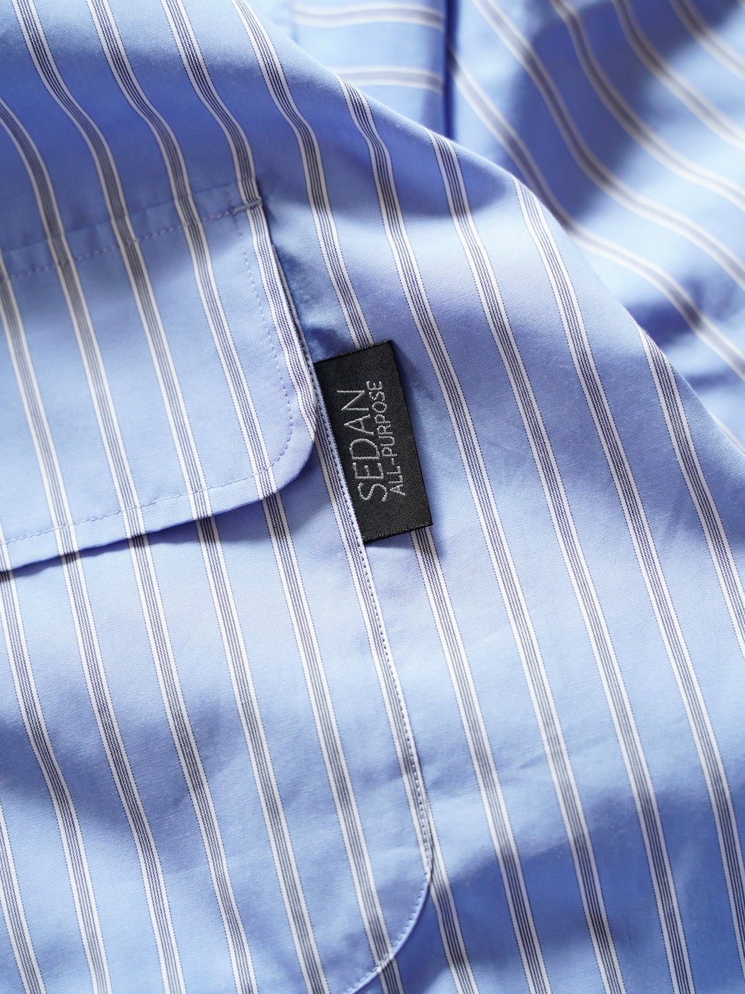 SEDAN ALL-PURPOSE】SS24 3rd Delivery / STRIPED HOODED SHIRT - Mint 