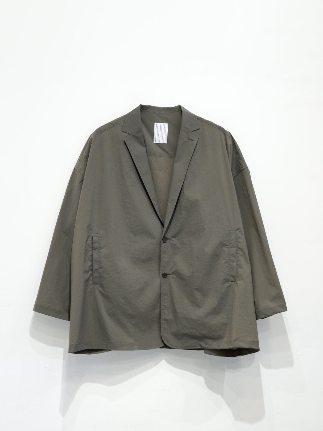 STRIPES FOR CREATIVE/S.F.C】SPRING / SUMMER 2024 2nd Delivery / NYLON SHIRT  JACKET - D Grey, Greige | Waynt Store