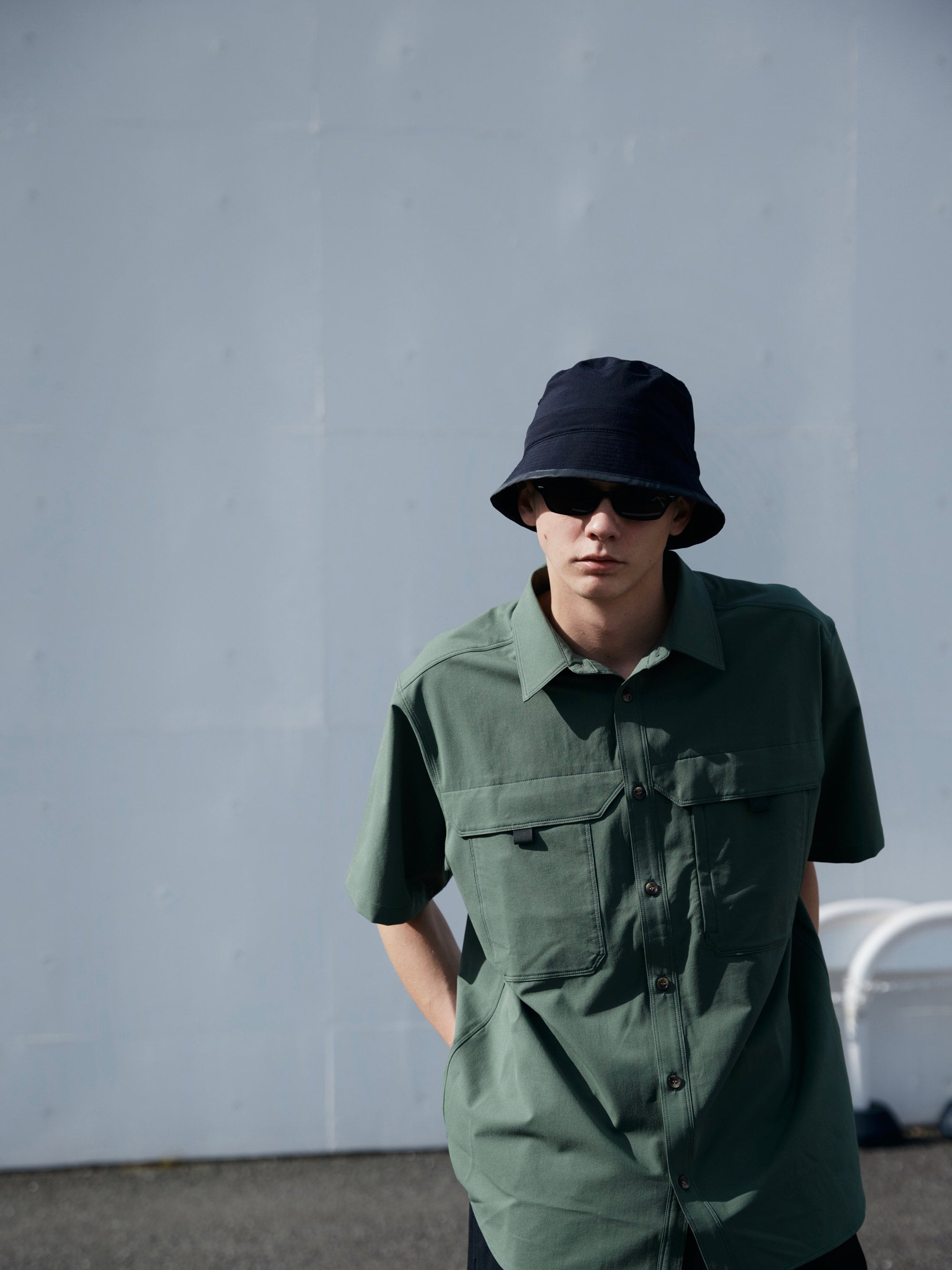 COMFORTABLE REASON 24SS】Stretch Senior Hat - Charcoal, Off, Black | Waynt  Store