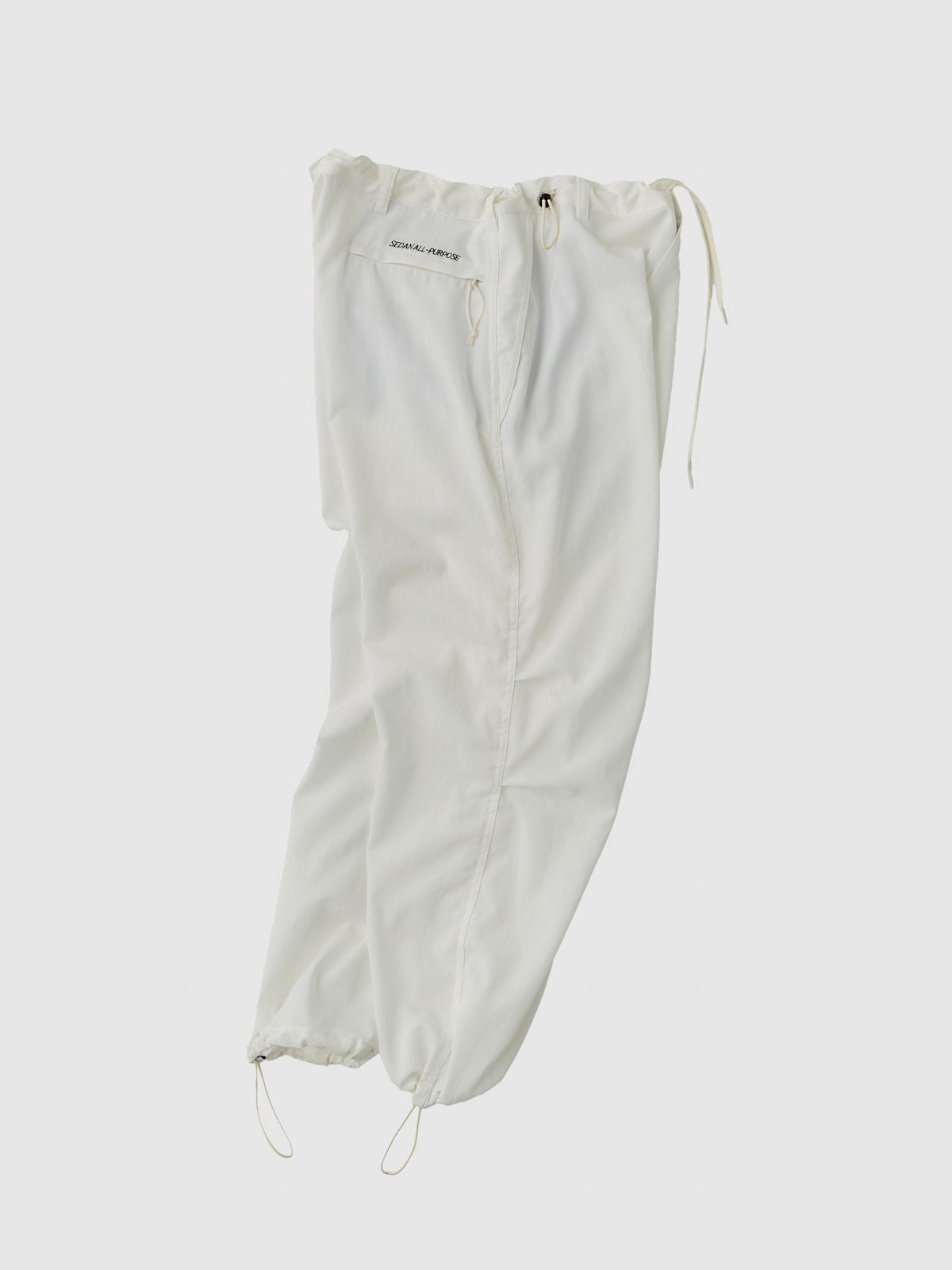 SEDAN ALL-PURPOSE】5th Delivery / TECH LINEN OVER PANT - White | Waynt Store