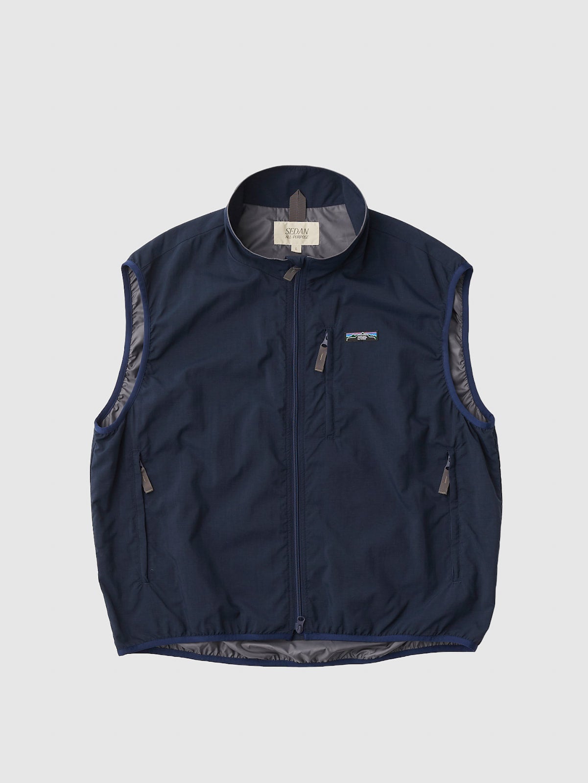 工場直売 ZIP FULL / Delivery 5th ALL-PURPOSE】SS24 SEDAN PACKABLE Store Waynt |  Navy Green, - VEST トップス