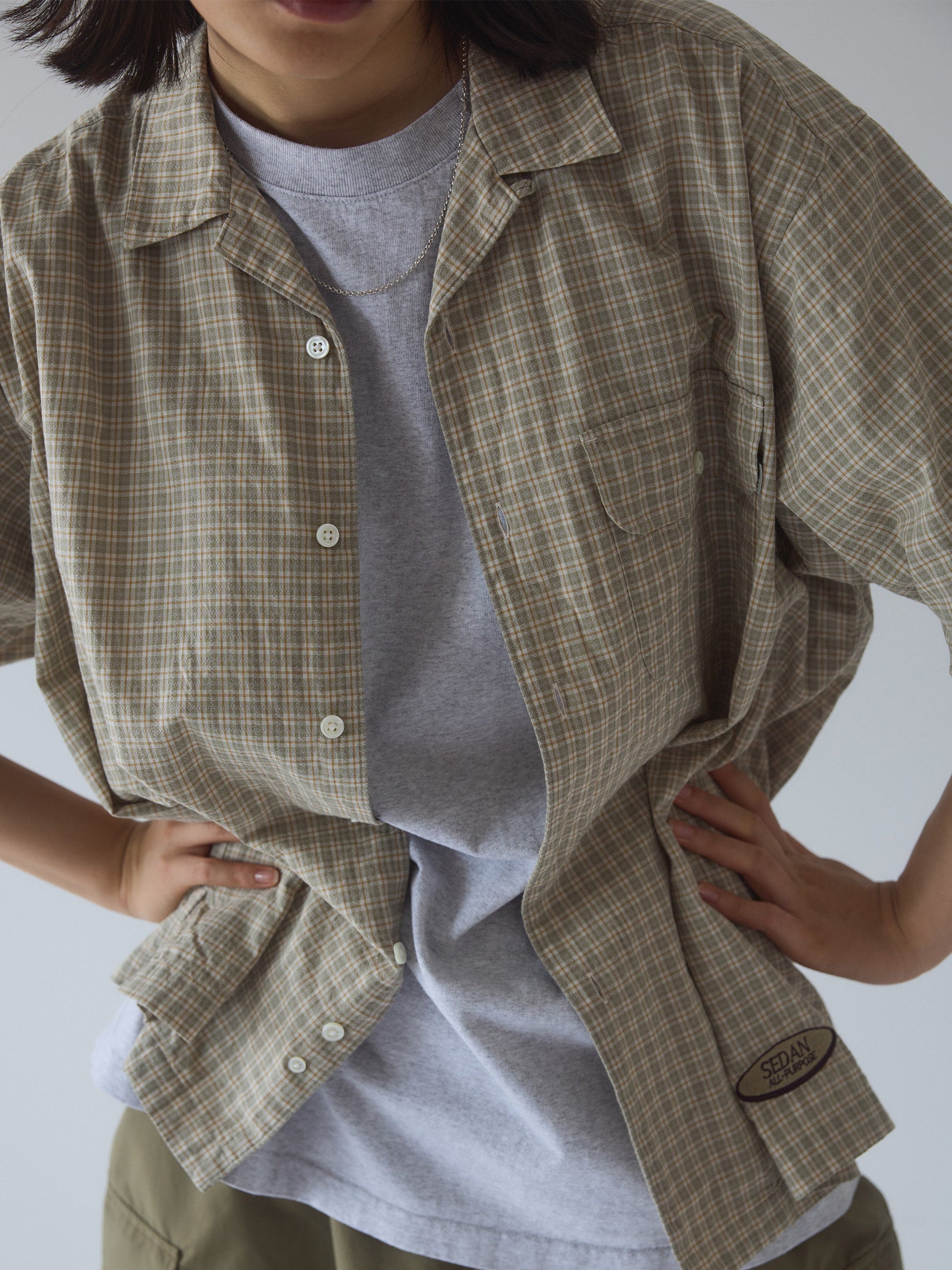 SEDAN ALL-PURPOSE】SS24 6th Delivery / DOBBY PLAID OPEN