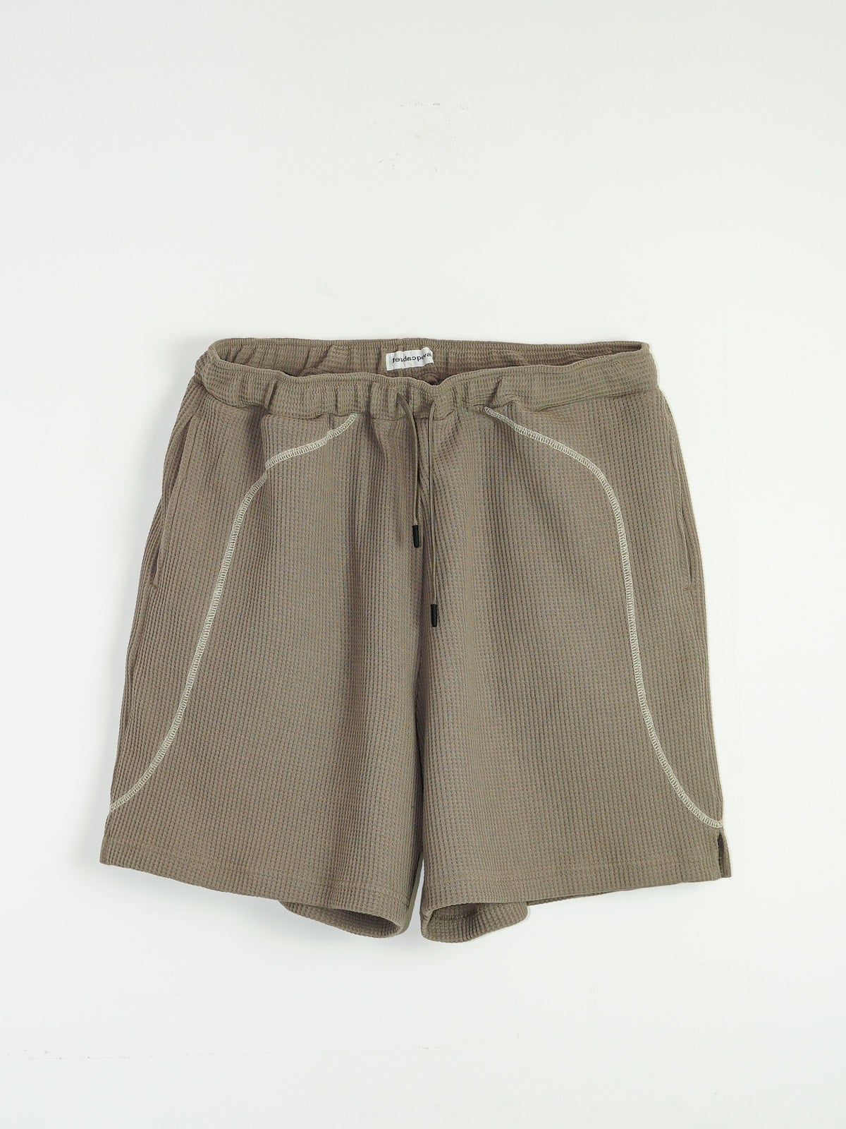 CABARET POVAL】2024 Spring/Summer 3rd Delivery / Fabien Waffle Shorts  -Grape, Khaki | Waynt Store